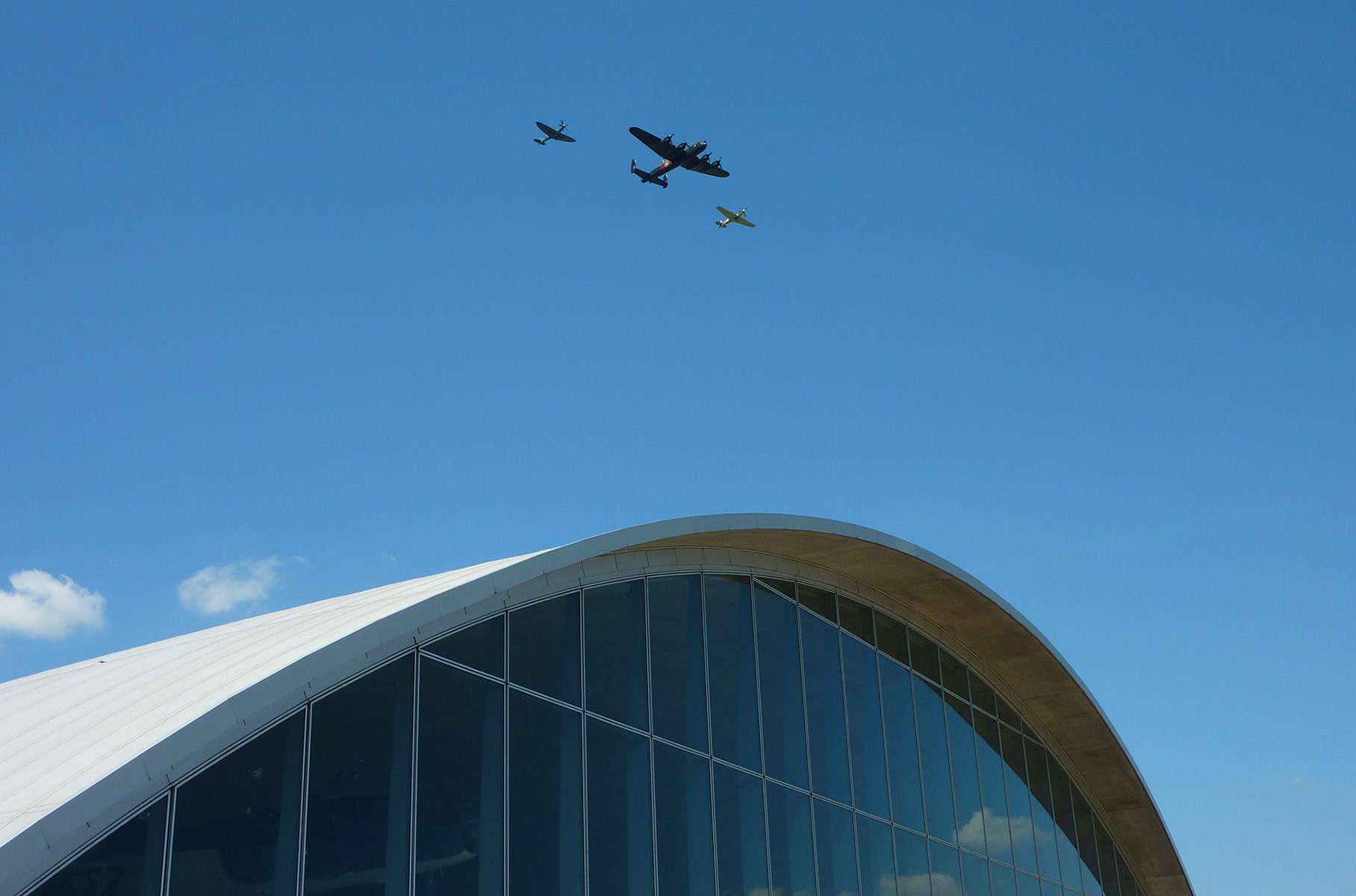 Imperial War Museum Duxford by Foster and Partners